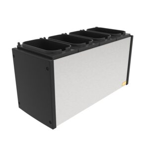 ASEPT - Quad Topping Rail with Jars